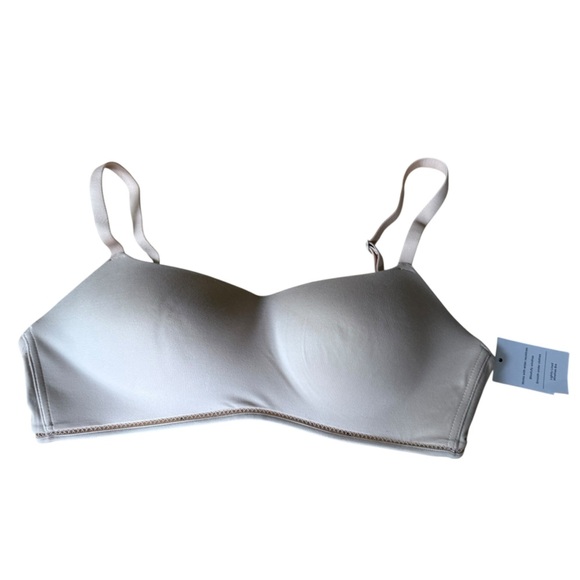 Auden Bra Lightly Lined Wirefree Smooth Under Clothes Works With Wider Neckline - Picture 5 of 7